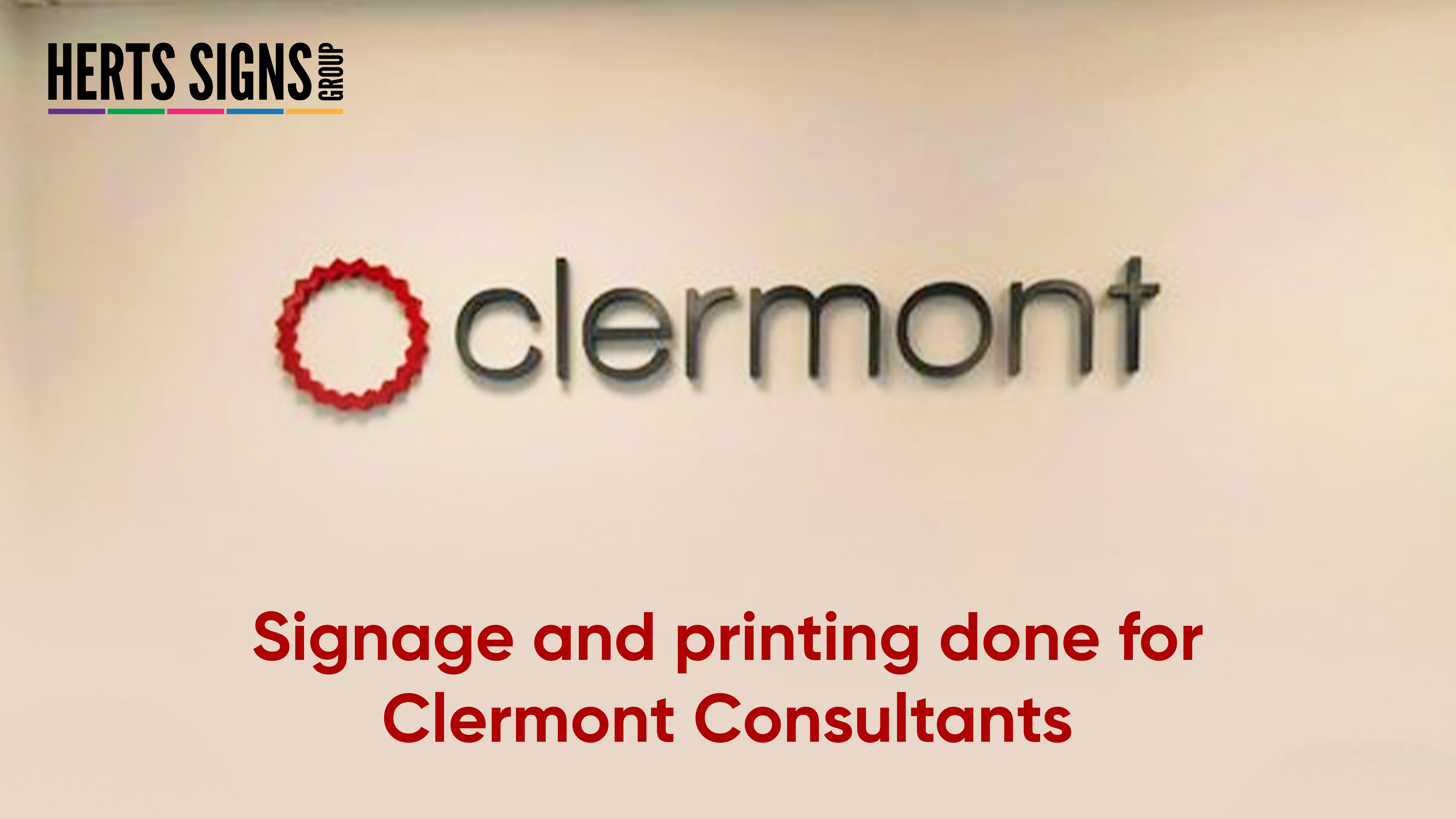 Clermont Consultants' Signage Makeover